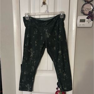 Green Athletic Capris size 12-14